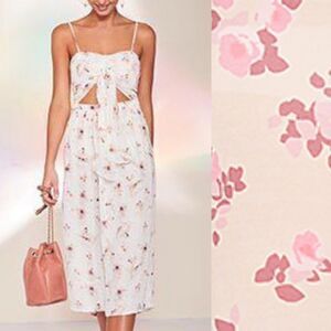 Flynn Skye Faith Midi Dress Pink Dreams XS